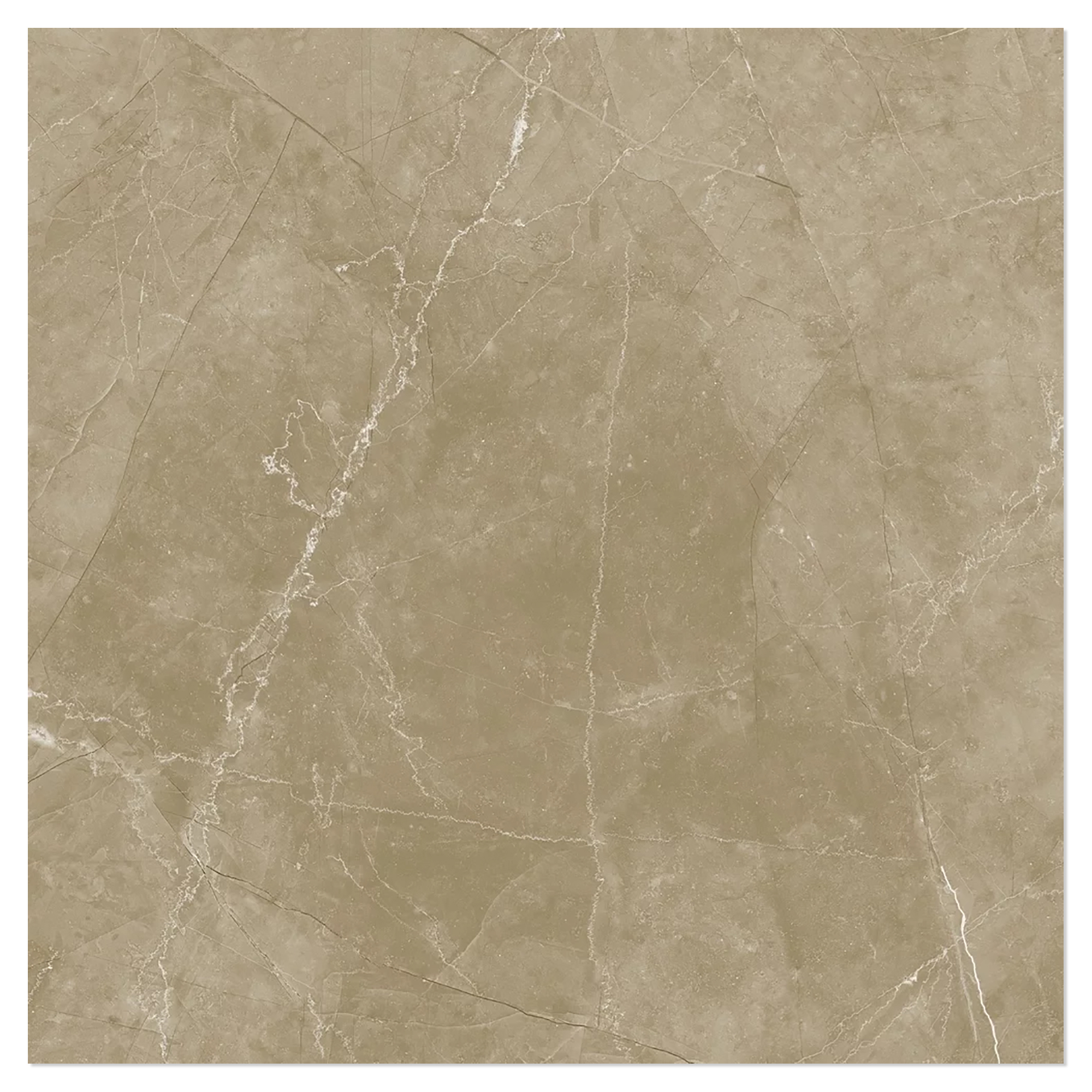 Marmor Klinker Miran Lys Brun Mat 100x100 cm