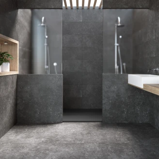 Klinker <strong>Lagra</strong>  Mørkegrå Mat 60x120 cm