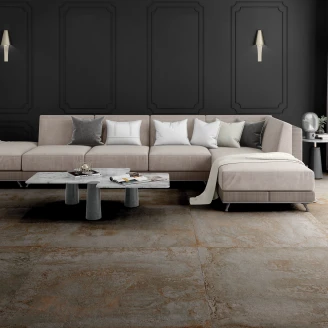 Klinker <strong>Ferrox</strong>  Sort Mat 120x120 cm