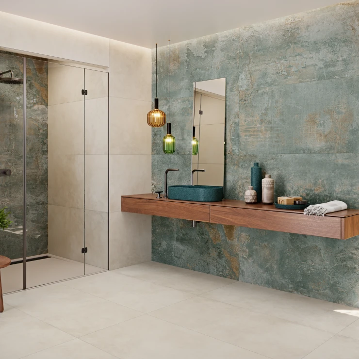 Klinker Ferrox Turkis Mat 60x120 cm