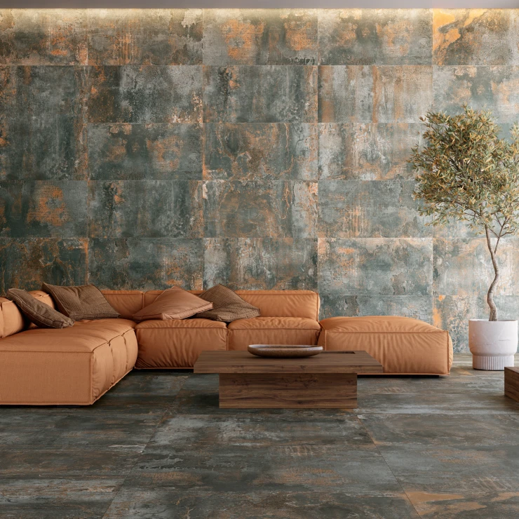 Klinker Ferrox Sort Mat 60x120 cm