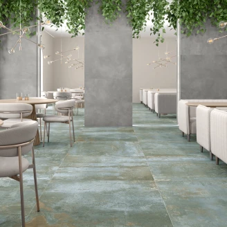 Klinker <strong>Ferrox</strong>  Turkis Mat 60x60 cm