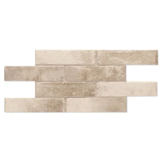 Natucer Klinker <strong>Boston Brick</strong>  Downtown Mat-Relief 25x50 cm