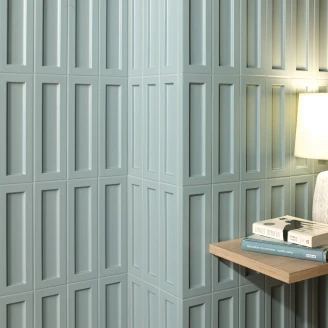 Natucer Vægflise <strong>Kahn</strong>  Marine Blank-Relief 7x27 cm