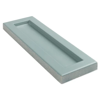 Natucer Vægflise <strong>Kahn</strong>  Marine Hörn Blank-Relief 7x27 cm