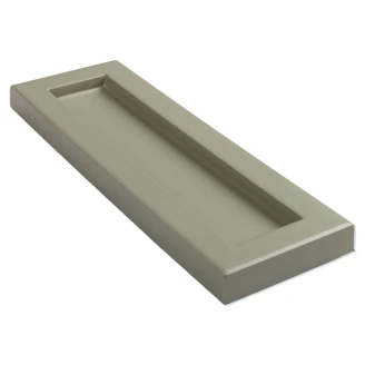 Natucer Vægflise <strong>Kahn</strong>  Kale Hörn Blank-Relief 7x27 cm