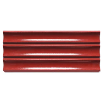 Natucer Vægflise <strong>Jazz Natucer</strong>  Red Blank-Relief 17x40 cm