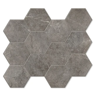 Unicomstarker Heksagon Mosaik Klinker <strong>Evostone</strong>  Natural Mat 30x34 cm