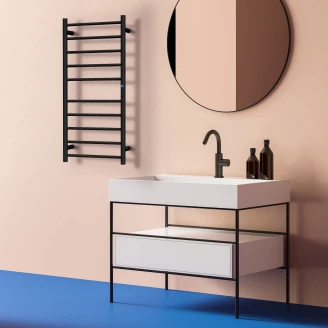 El Håndklædetørrer 130 W <strong>Svalin</strong>  Hvid Mat