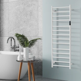 El Håndklædetørrer 180 W <strong>Svalin</strong>  Hvid Mat