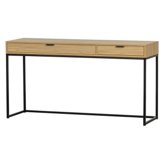 Woood Konsolbord <strong>Silas</strong>  Eg Træ, Sort