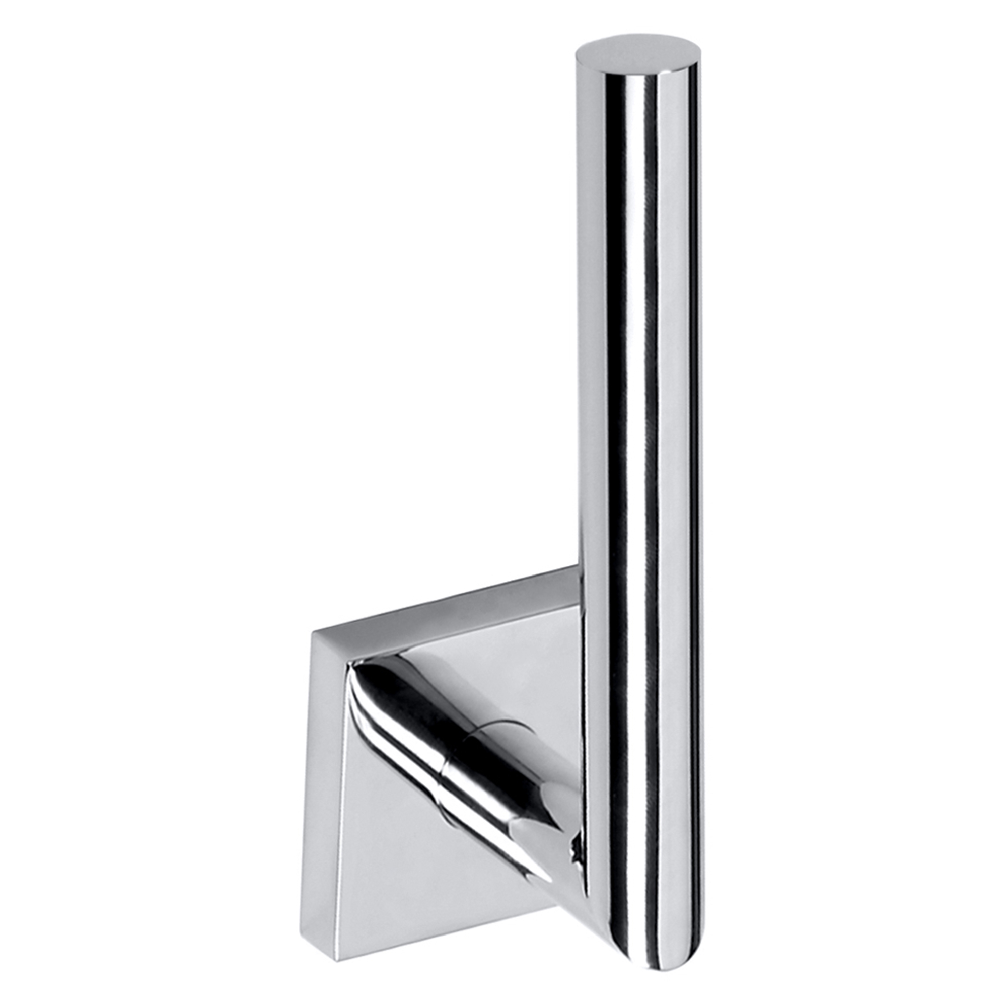 Toiletpapirholder til Reservruller Edris Krom Blank