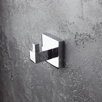 Vægkroge <strong>Edris</strong>  Krom Blank