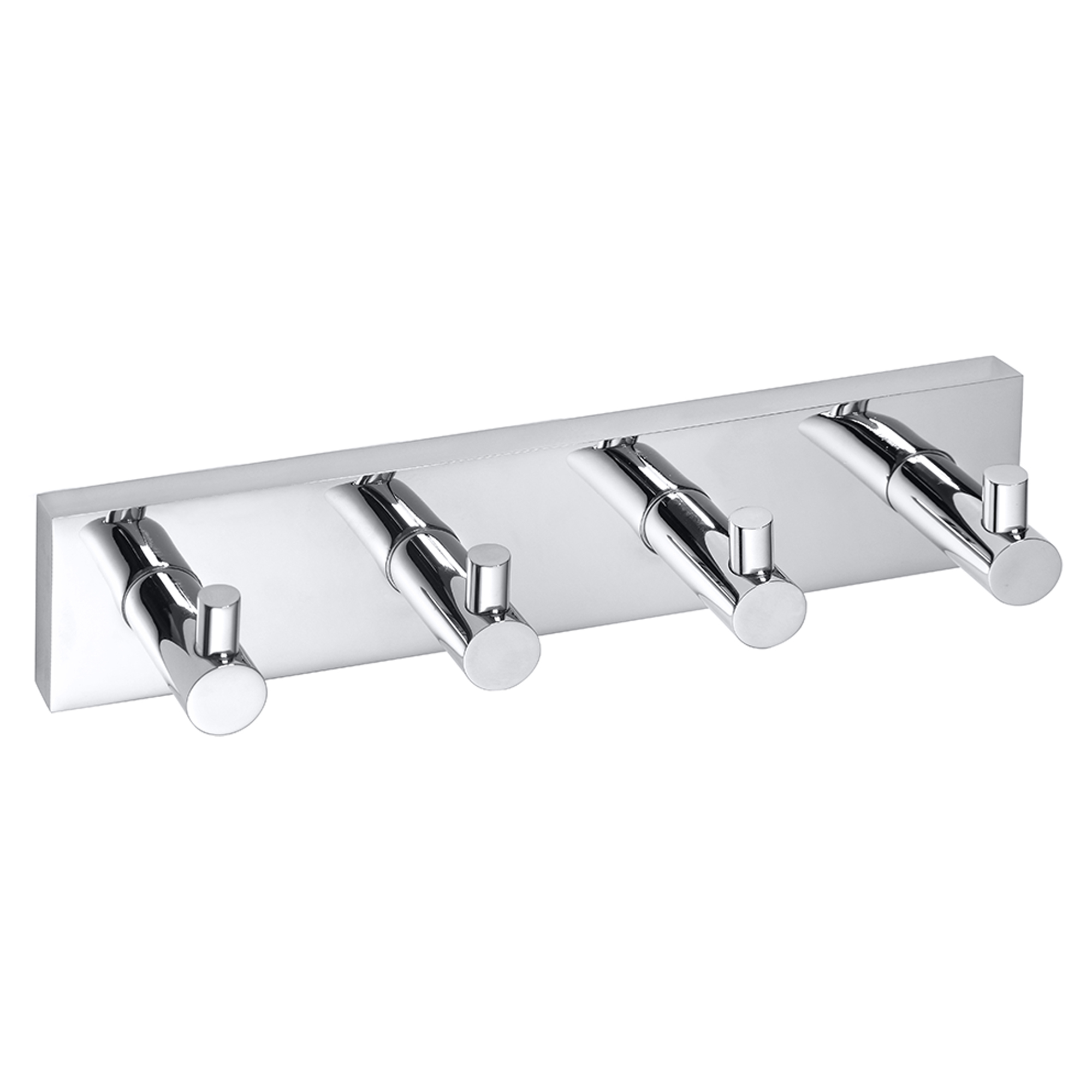 Knagterække med 4 Knager Edris Krom Blank