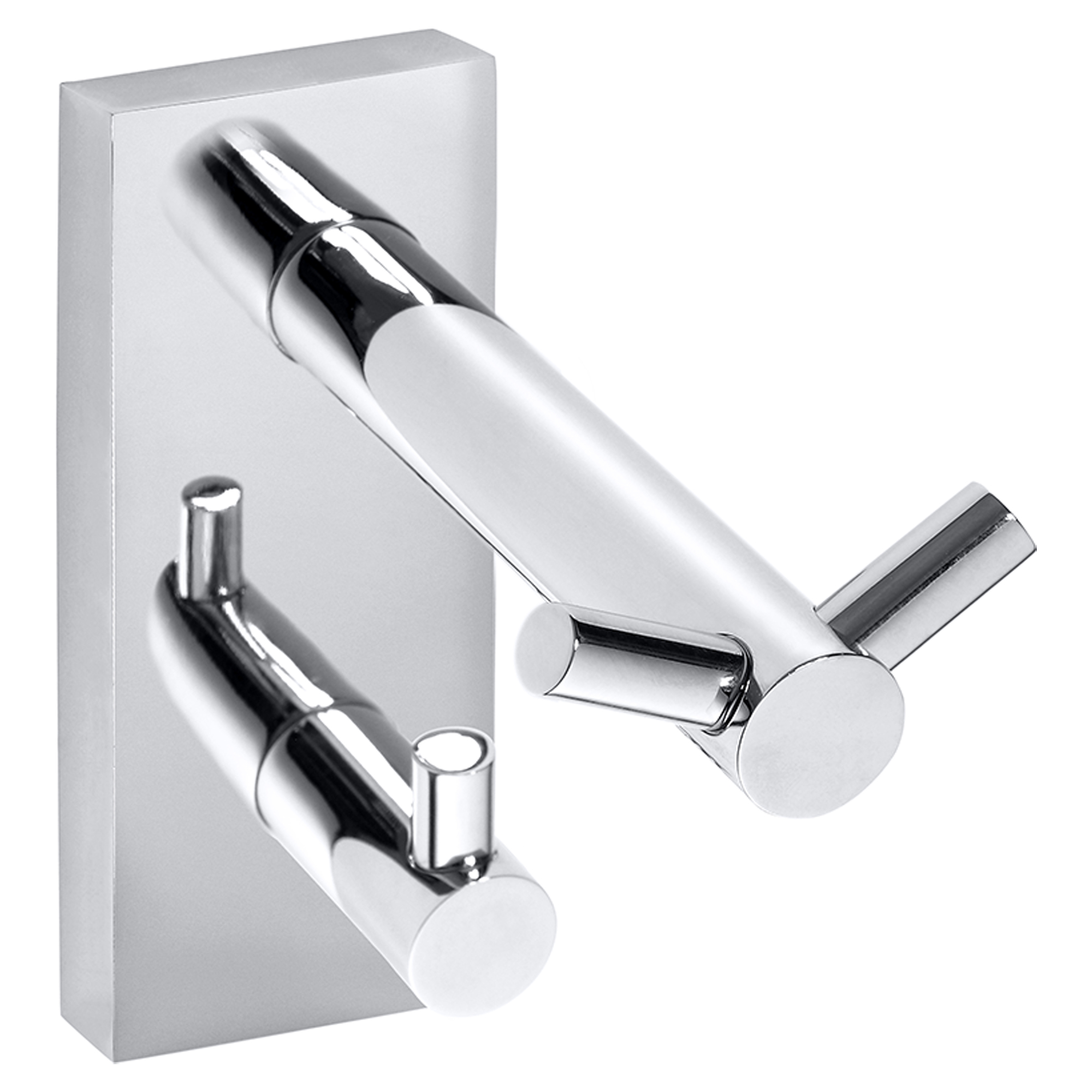 Knagterække med 2 Knager Edris Krom Blank