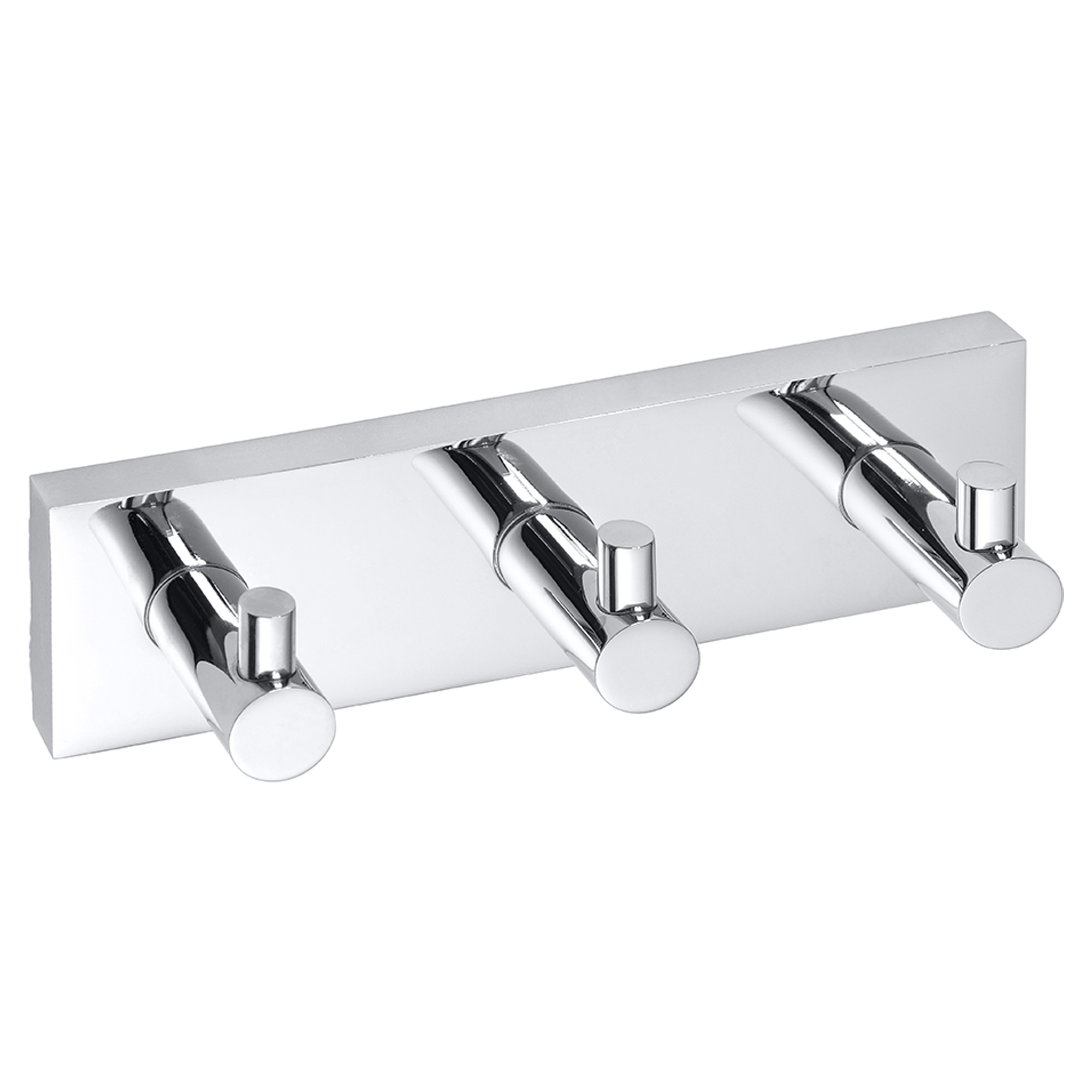 Knagterække med 3 Knager Edris Krom Blank