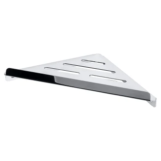 Hjørnebadeværelseshylde <strong>Line</strong>  Krom Blank