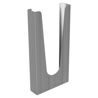 Dispenser til Hygiejniskposer HygBag 10x24 cm Krom Mat