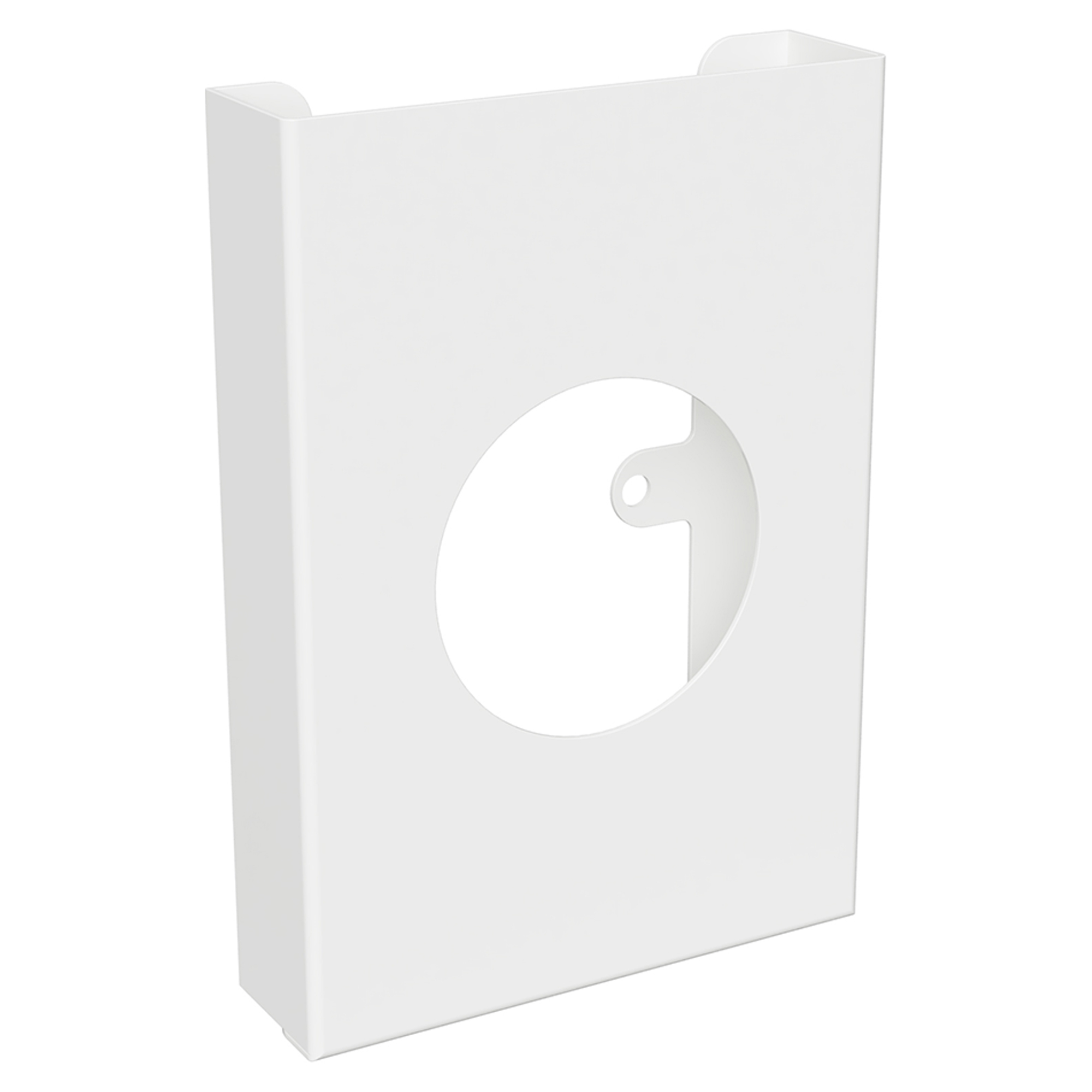 Dispenser til Hygiejniskposer HygBag 10x14 cm Hvid Mat