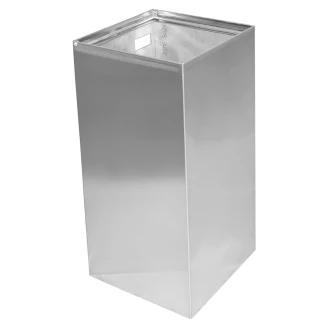 Vægmonteret Papirkurv Krom Mat 45 L