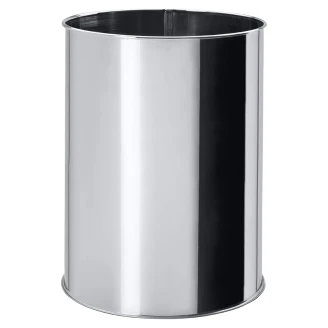 Papirkurv 9 L Krom Blank