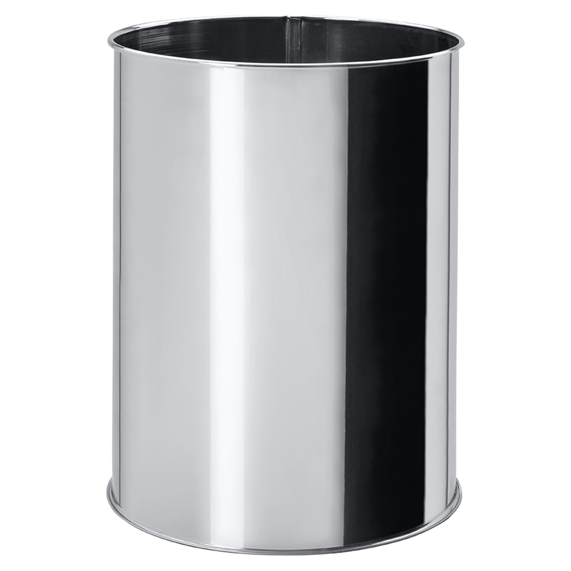 Papirkurv 9 L Krom Blank