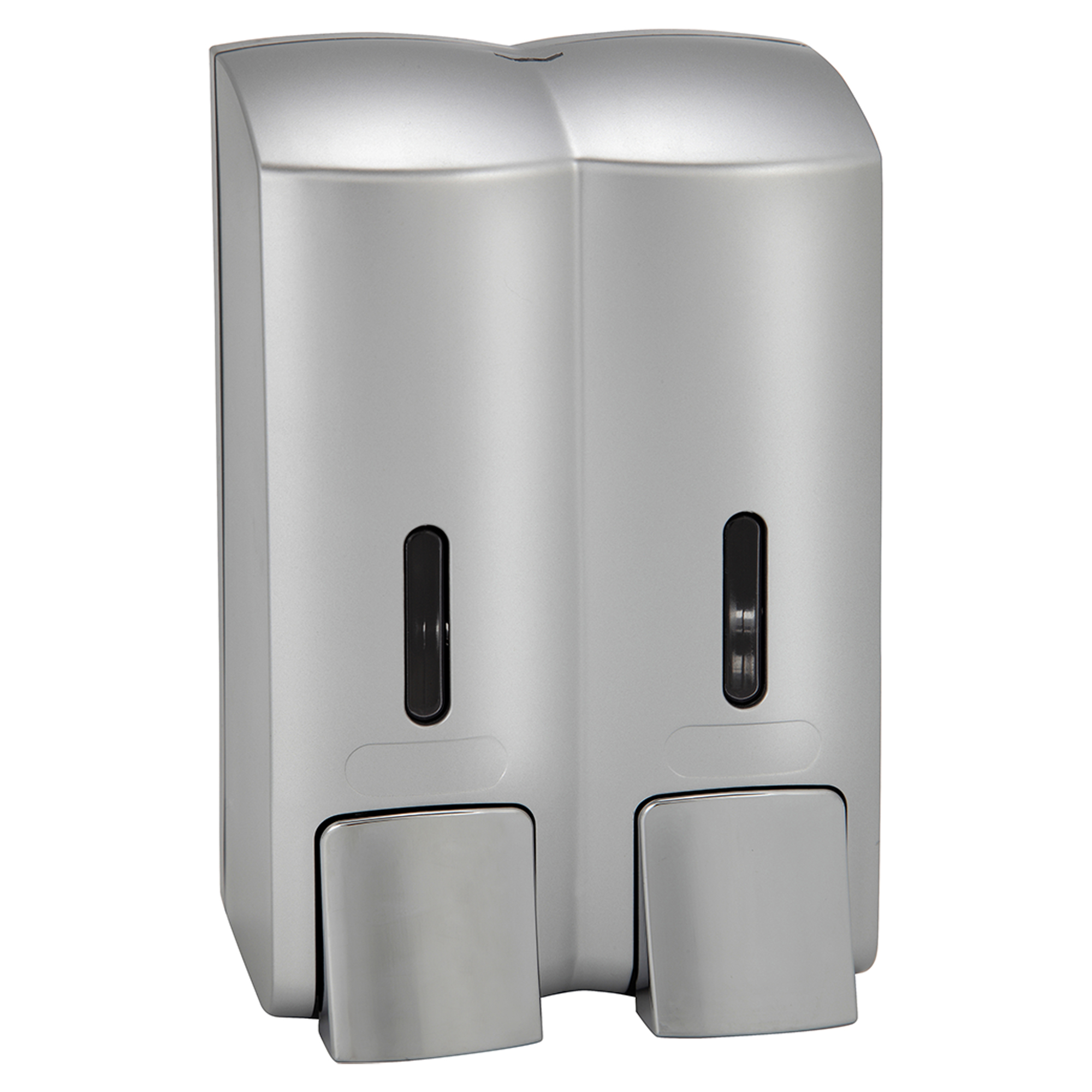 Dobbelt Sæbedispenser 300 ml Krom Mat