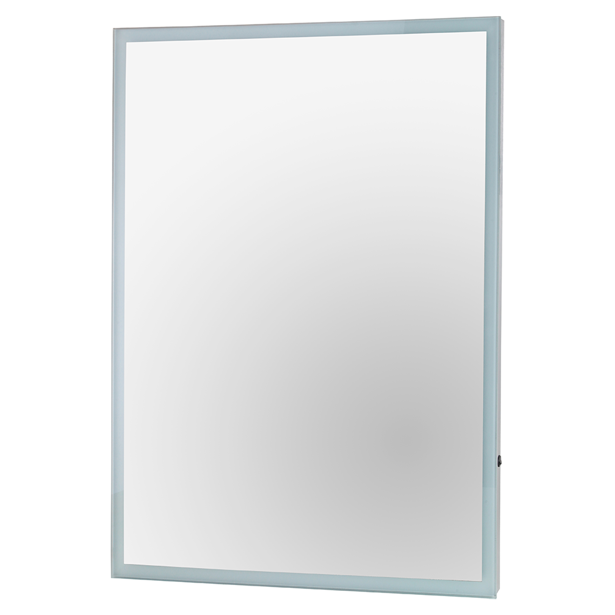 Spejl med LED-belysning 60x80 cm