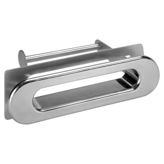 Integreret Toiletrulleholder Krom Blank