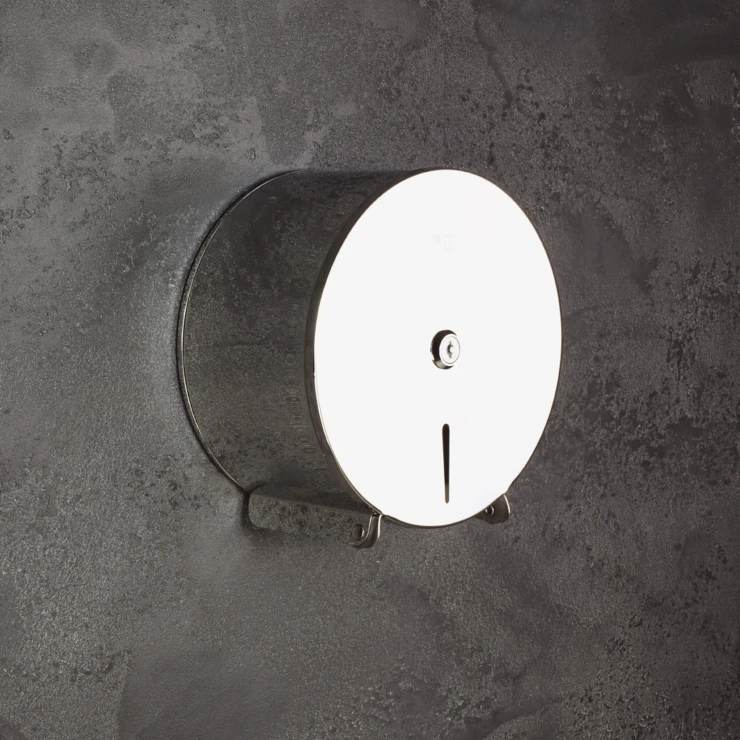 Toiletrulleholder Jumbo Krom Mat 31 cm