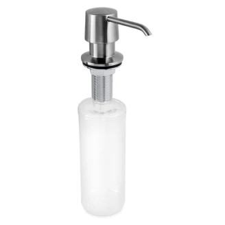 Integreret Sæbe-/Opvaskemiddeldispenser 300 ml Krom Mat