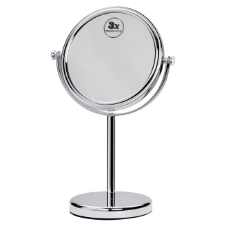 Dobbeltsidet Makeup-Spejl <strong>Elega</strong>  Krom Mat 20 cm