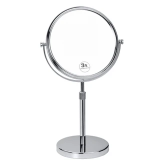Makeup-Spejl <strong>Elega</strong>  Krom Mat 20 cm Teleskopisk