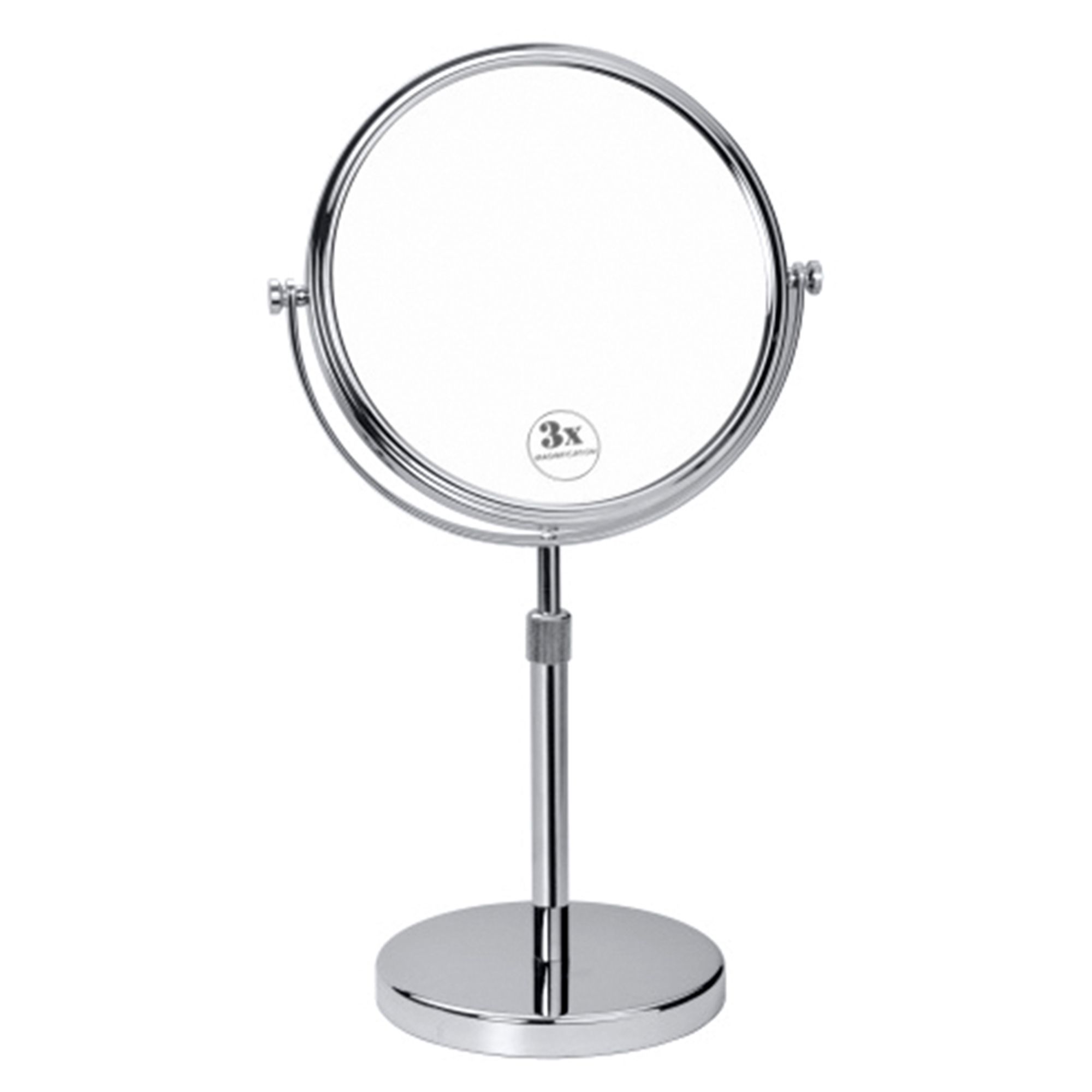 Makeup-Spejl Elega Krom Mat 20 cm Teleskopisk