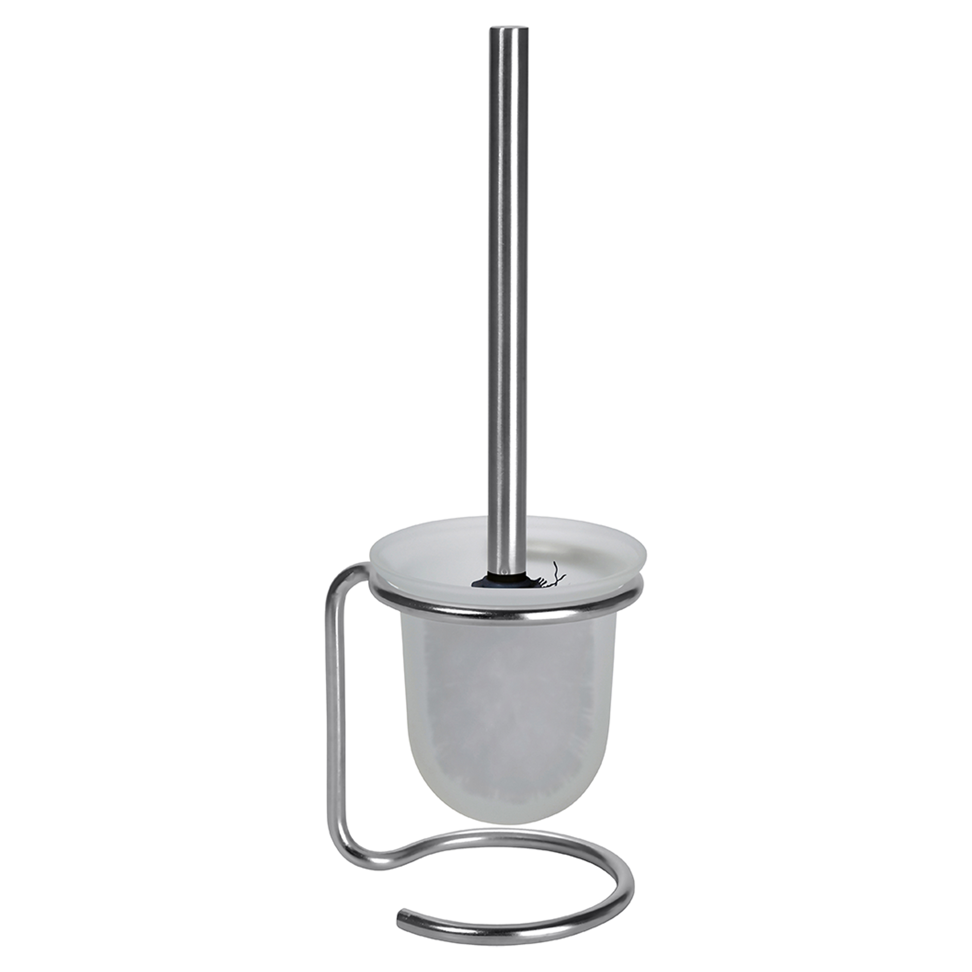 Toiletbørste Holmstrand Krom-Sort Blank