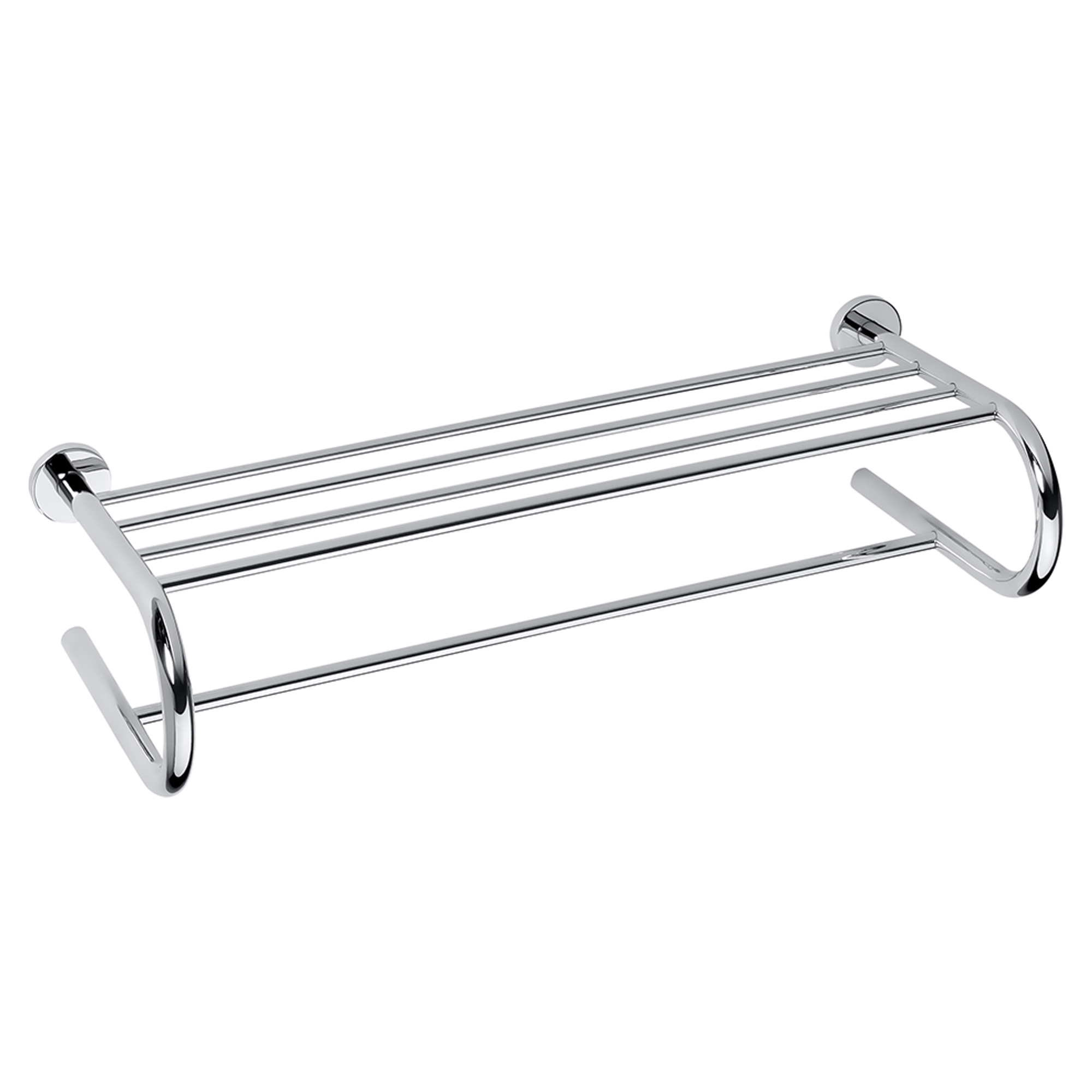 Håndklædeholder med Stang Holmstrand Krom Blank 60 cm