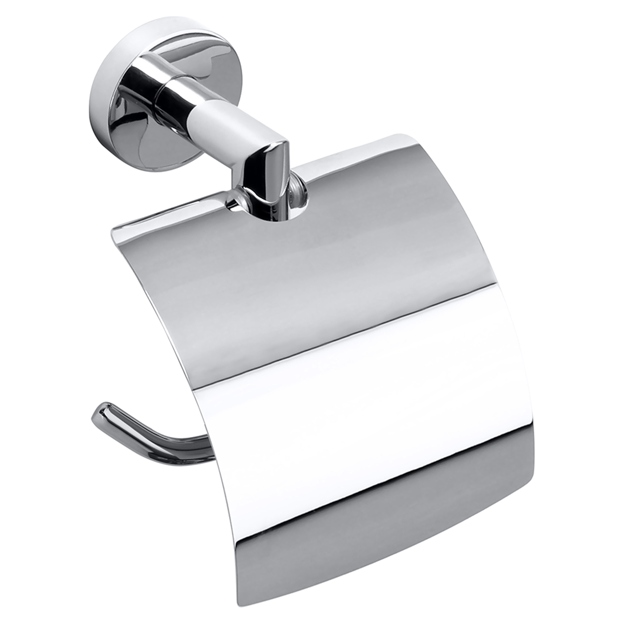 Toiletpapirholder med Låg Holmstrand Krom Blank