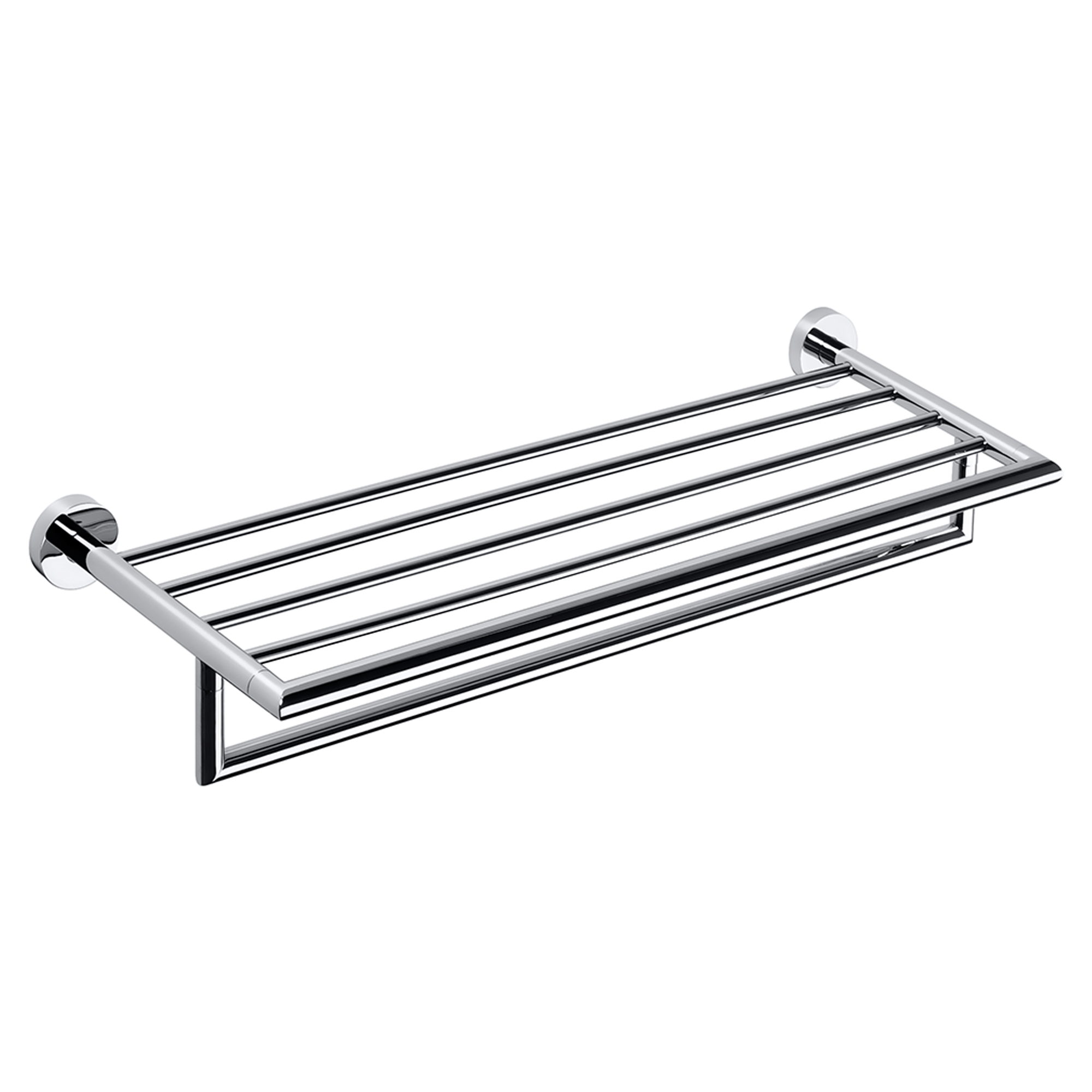 Håndklædeholder med Rækværk Holmstrand Krom Blank 50 cm