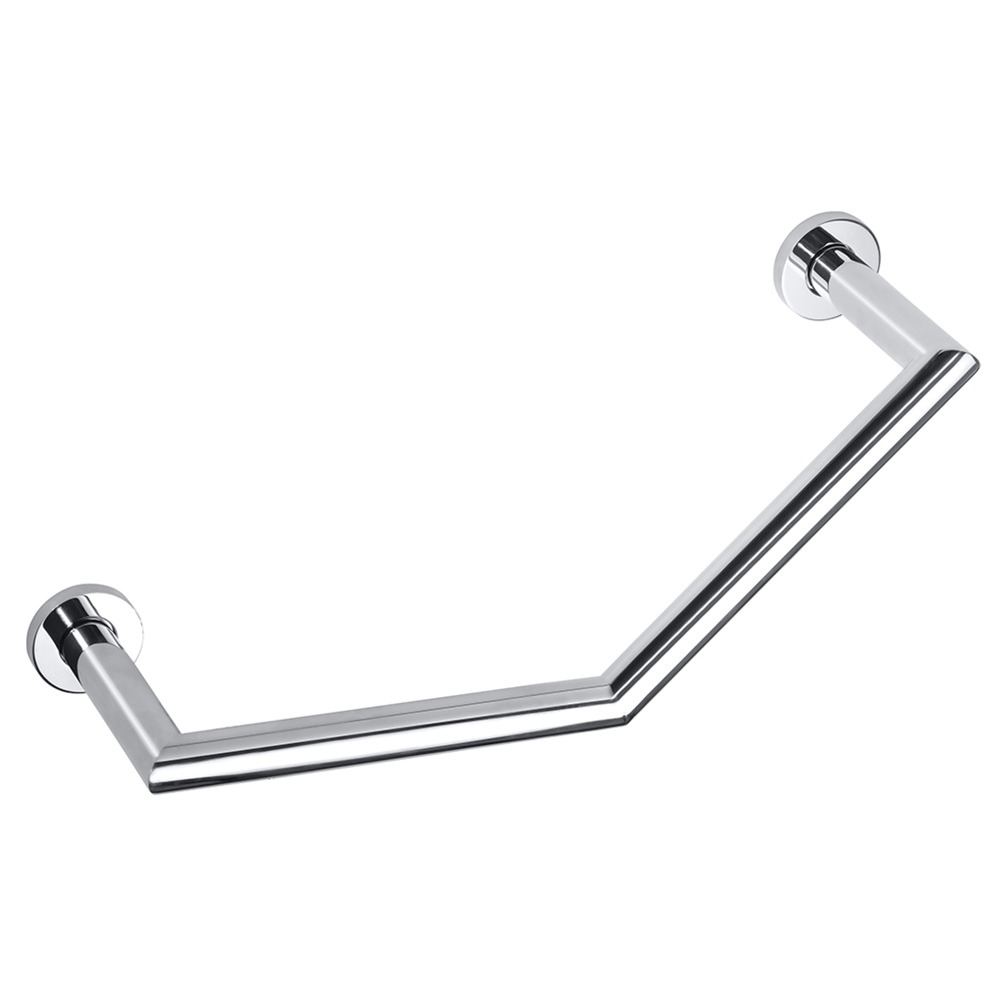 Vinklet Støttegreb Holmstrand Krom Blank