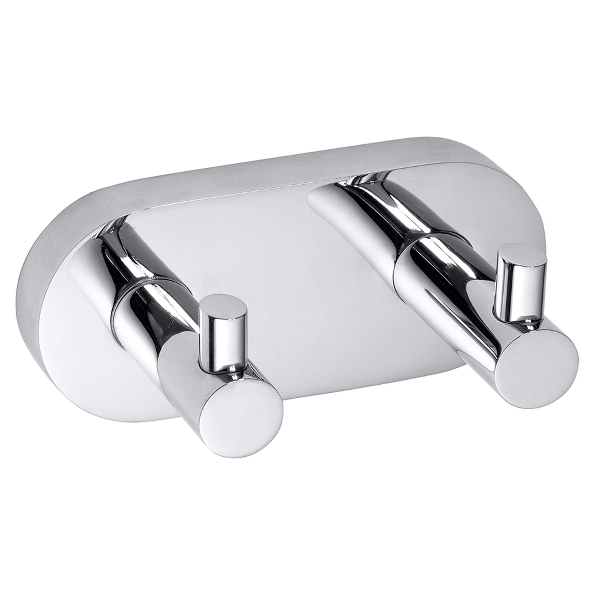 Knagterække med 2 Knager Holmstrand Krom Blank