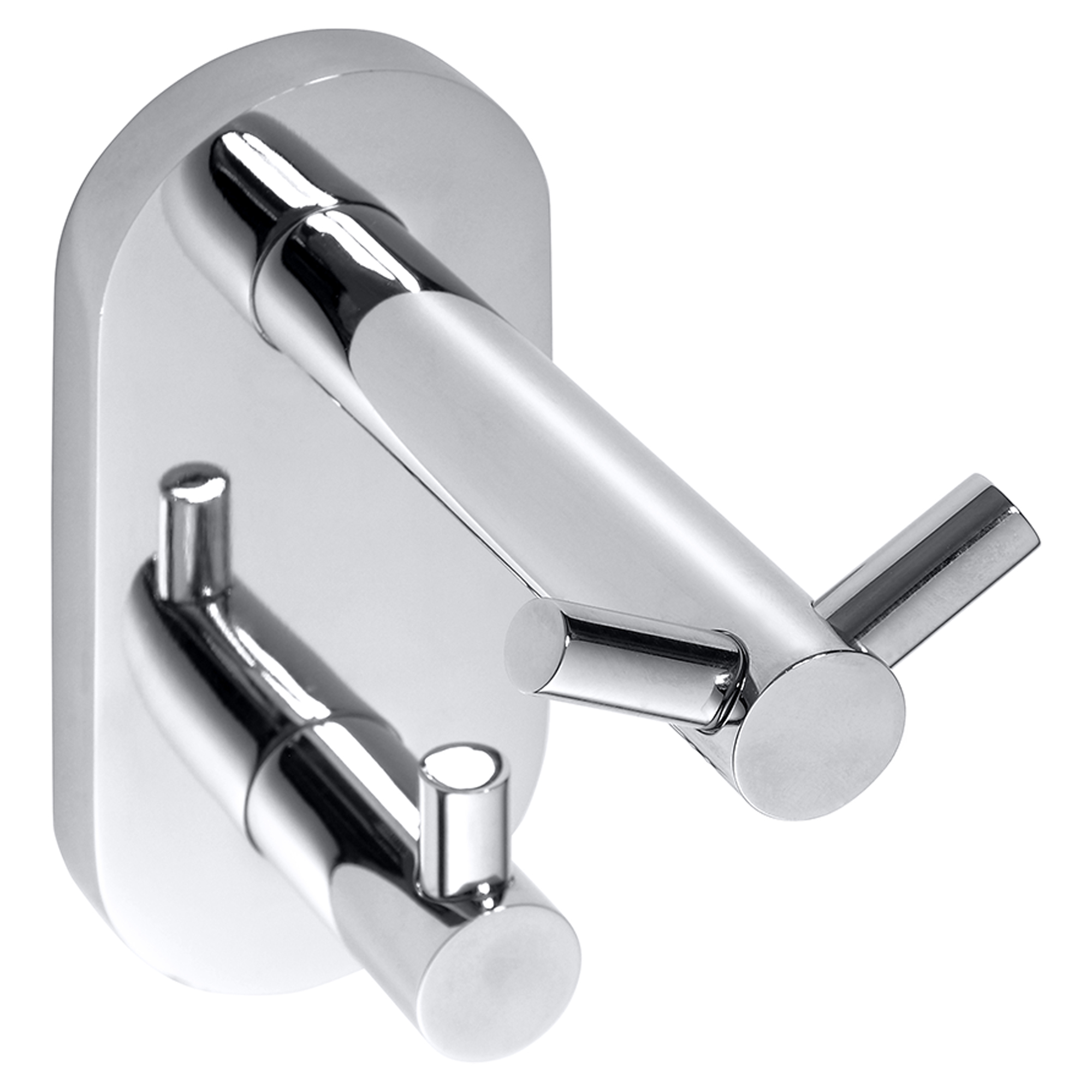 Knagterække med 2 Knager Holmstrand Krom Blank