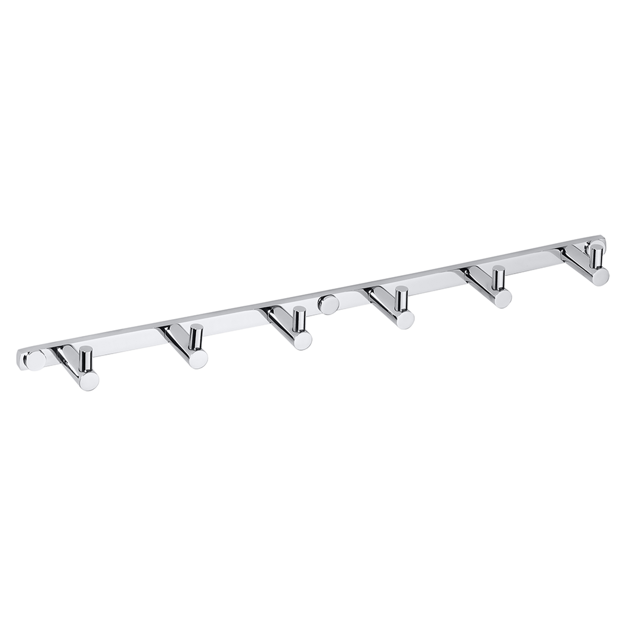 Knagterække med 6 Knager Holmstrand Krom Blank
