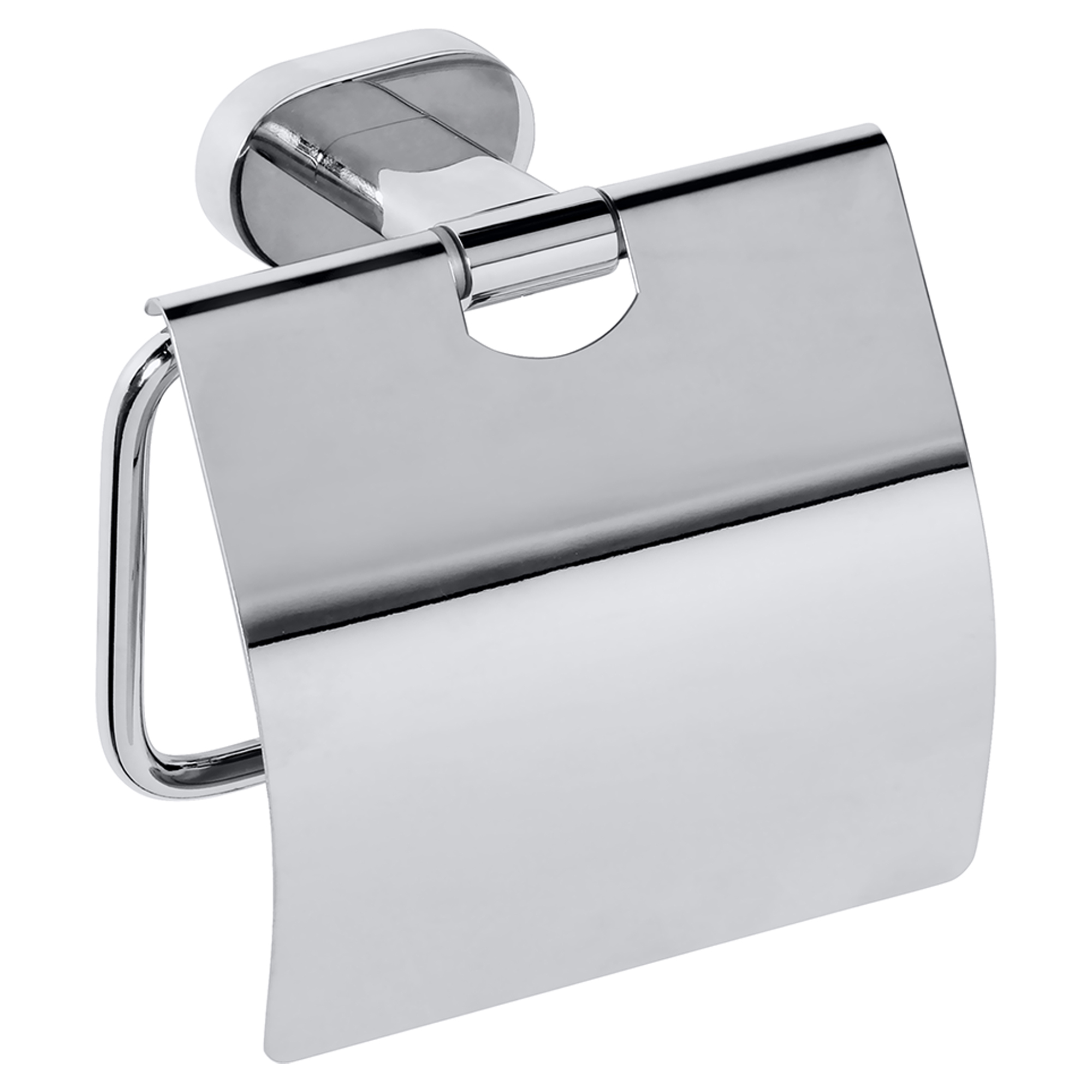 Toiletpapirholder med Låg Revine Krom Blank