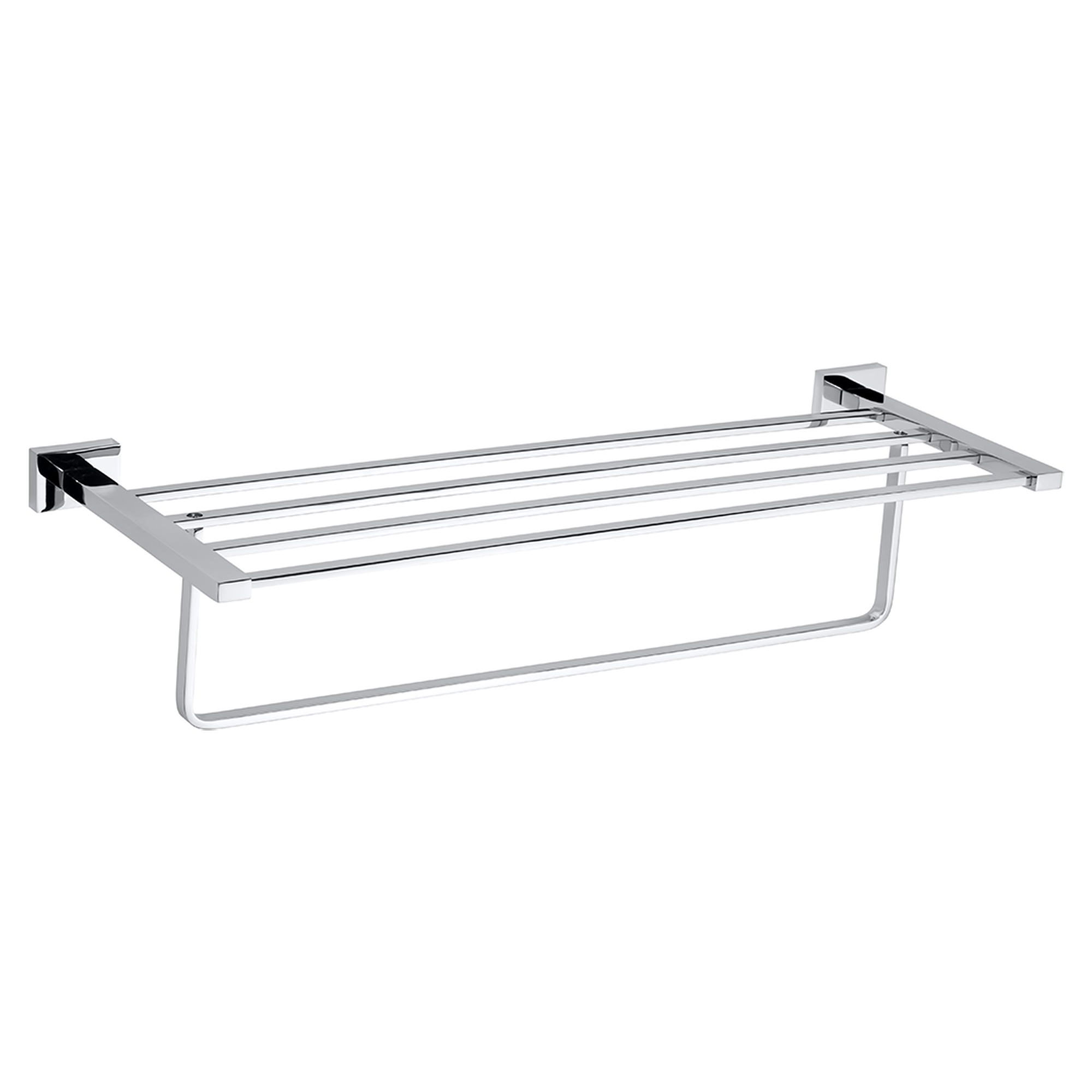 Håndklædeholder med Stang Alouette Krom Blank 54 cm