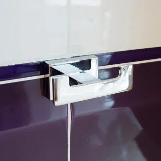 Dobbelte Vægkroge <strong>Alouette</strong>  Krom Blank