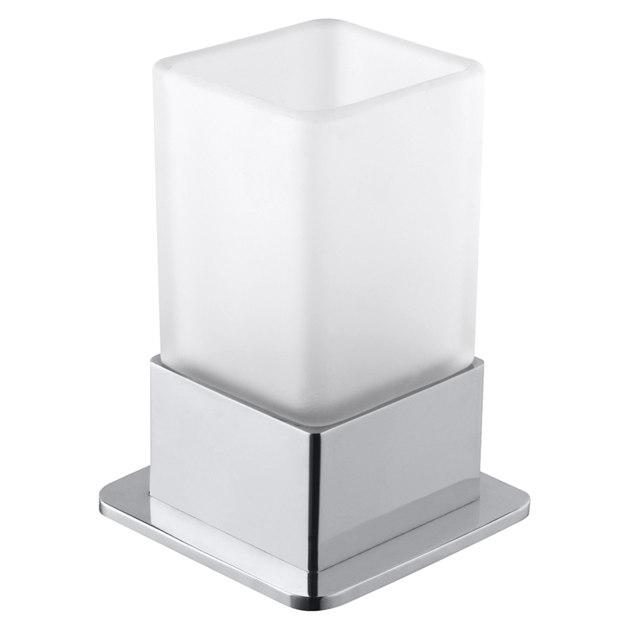 Fritstående Tandbørsteholder Alouette Krom Blank