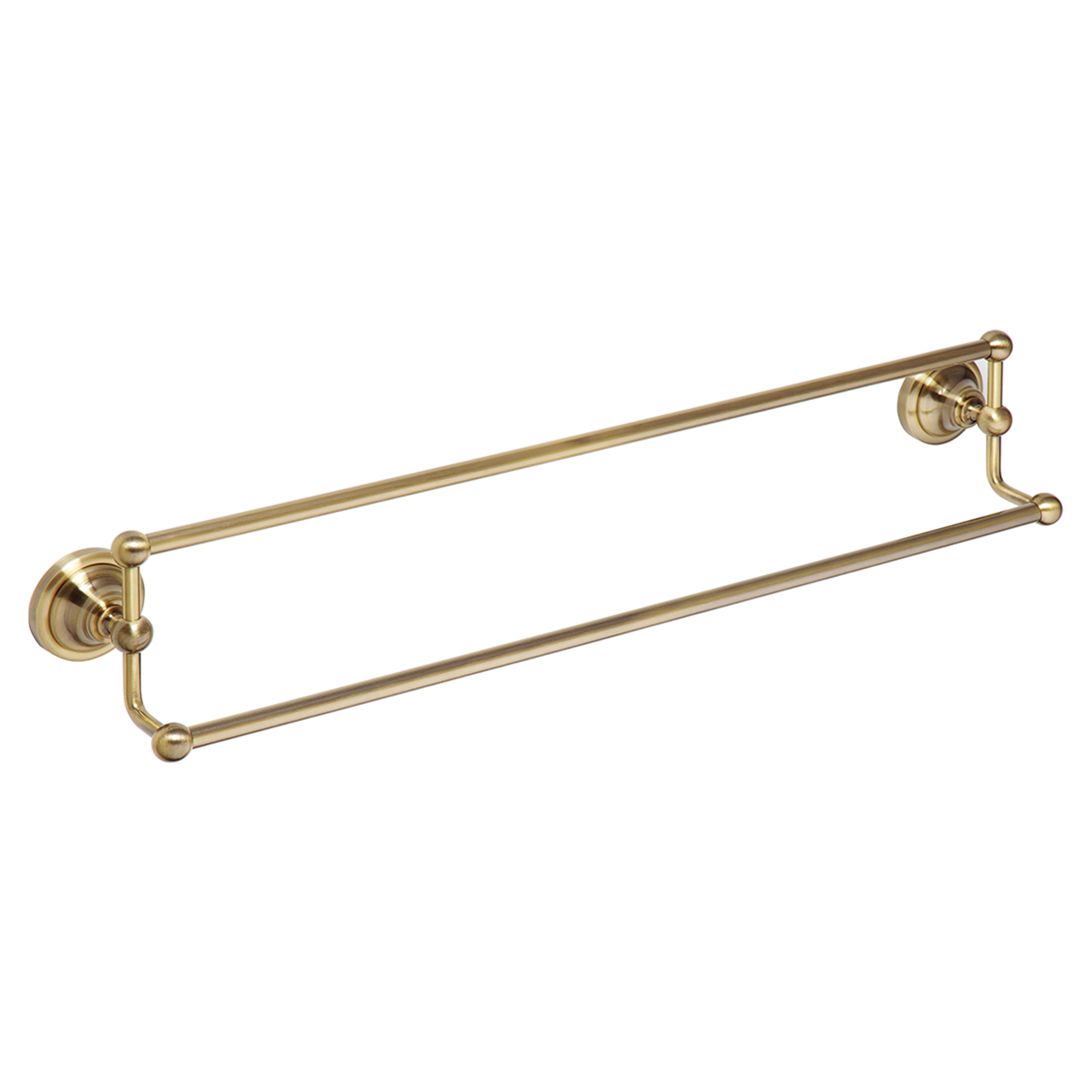 Dobbelte Håndklædestang Solbacken Kobber 60 cm