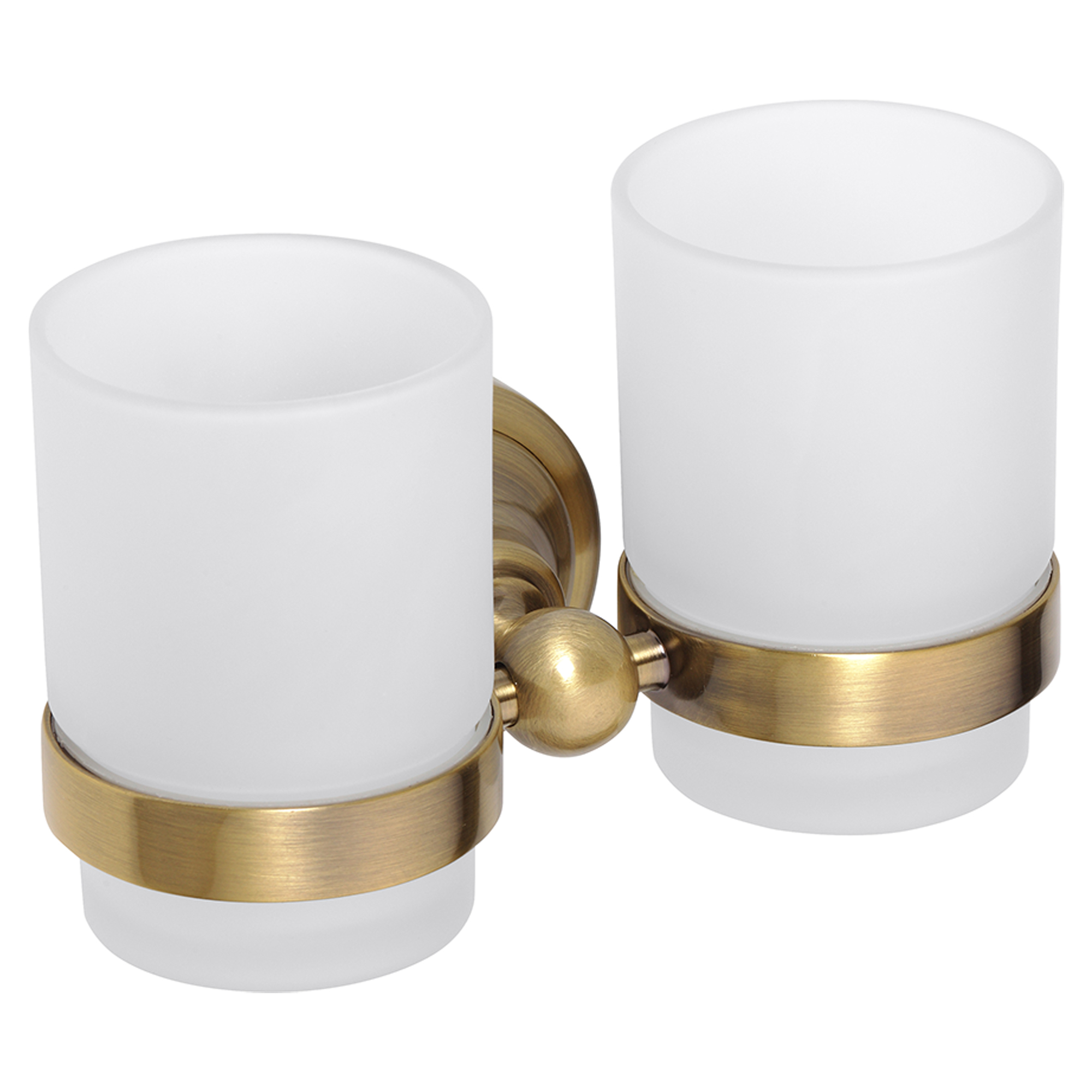 Dobbelte Tandbørsteholder Solbacken Kobber