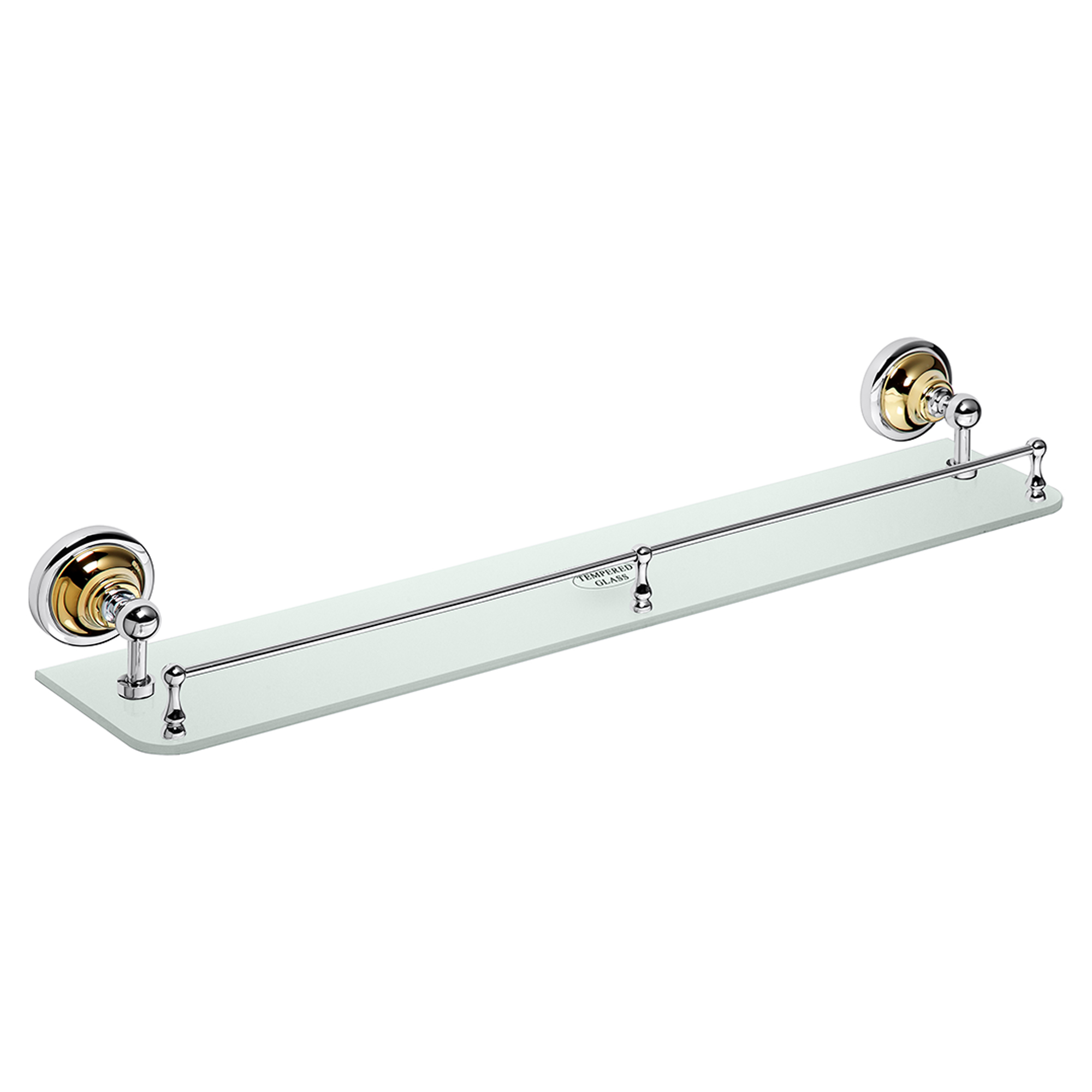 Badeværelse Hylde Solbacken Guld-Krom 60 cm