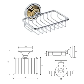 Sæbe <strong>Solbacken</strong>  Guld-Krom